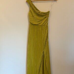 Chartreuse Lulus Maxi Dress